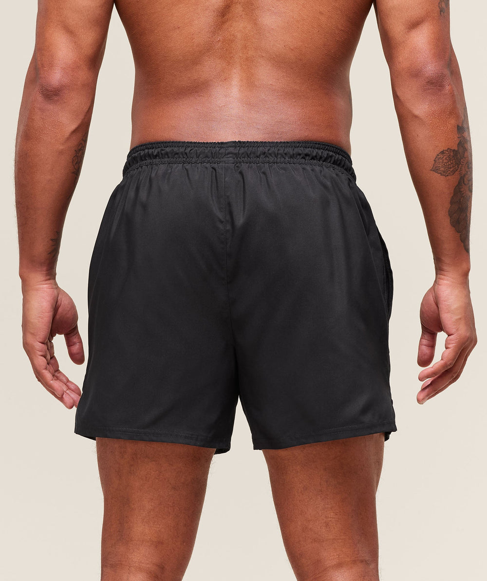 5" Swim Shorts Black