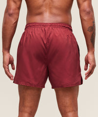 5" Swim Shorts Sets Red