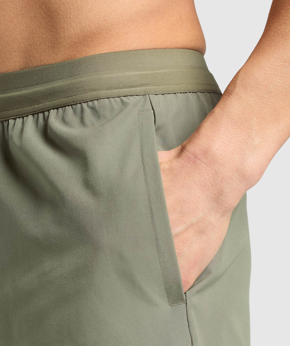 Land to Water 6" Shorts Base Green