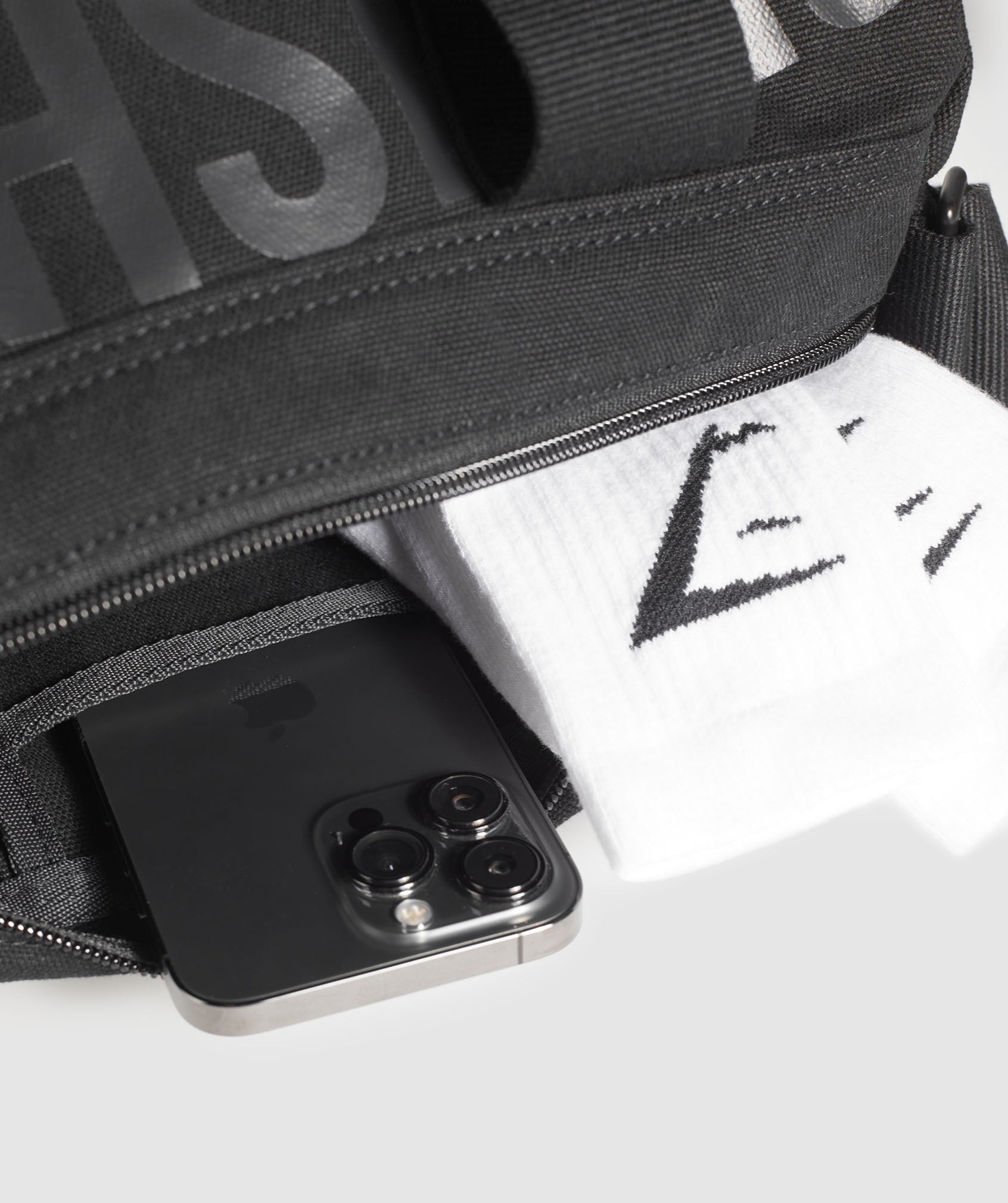 Power Small Holdall Black/Asphalt Grey