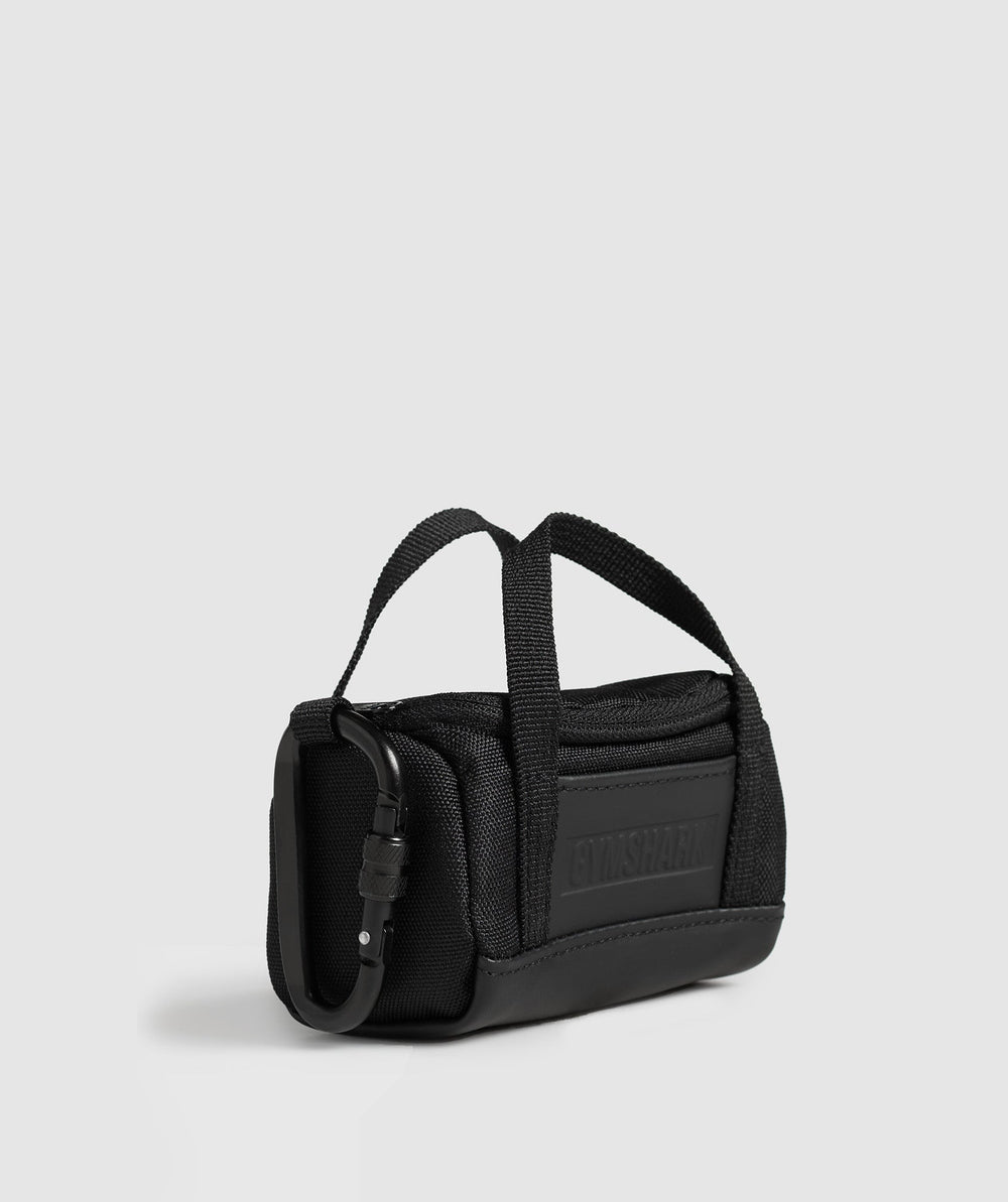 Mini Everyday Holdall Keychain Black