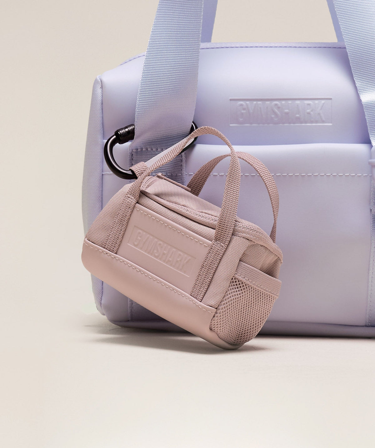 Mini Everyday Holdall Keychain Muted Pink