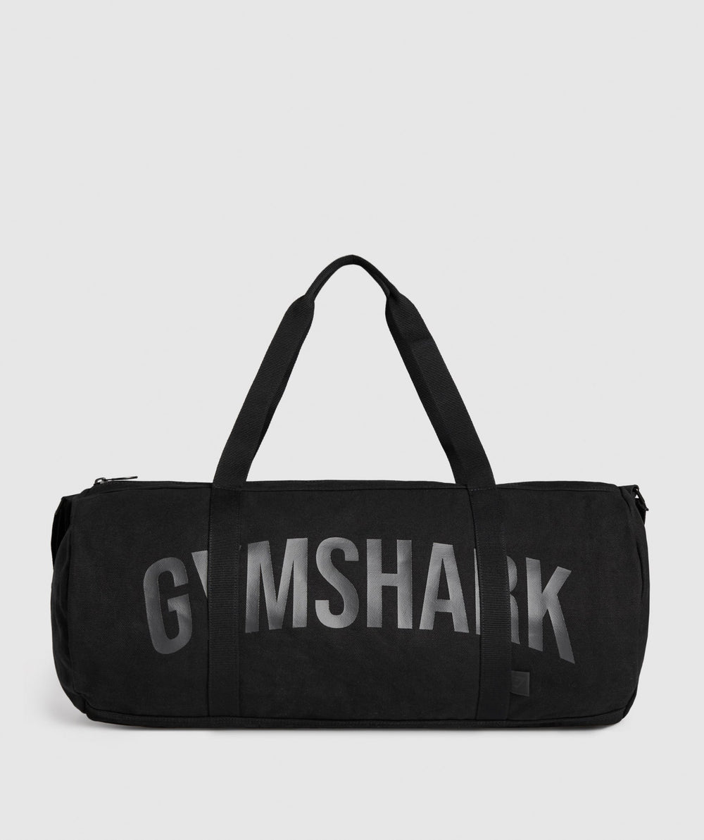 Power Holdall Black Wash