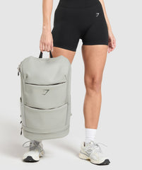 Sleek Backpack Stone Grey