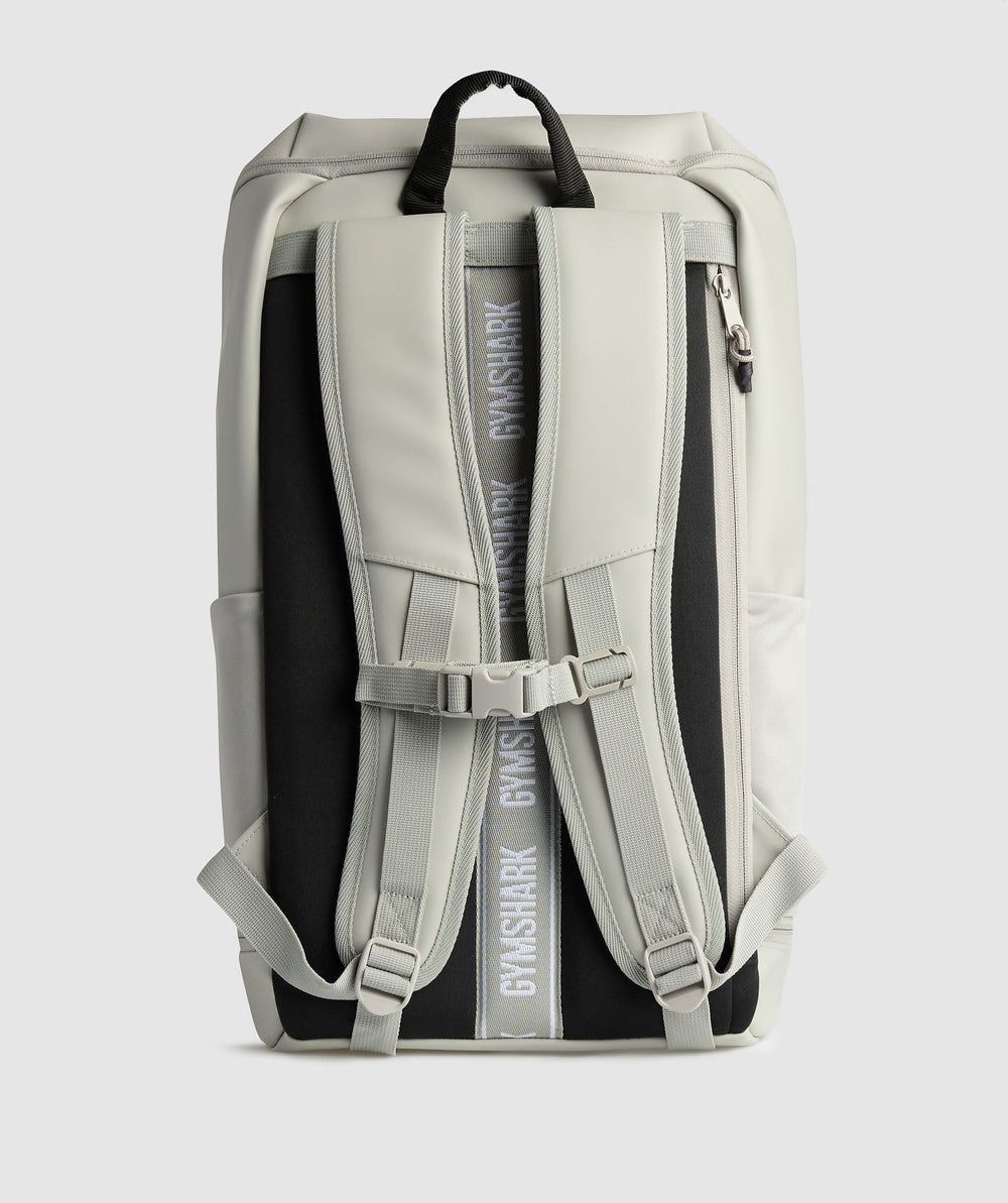 Sleek Backpack Stone Grey