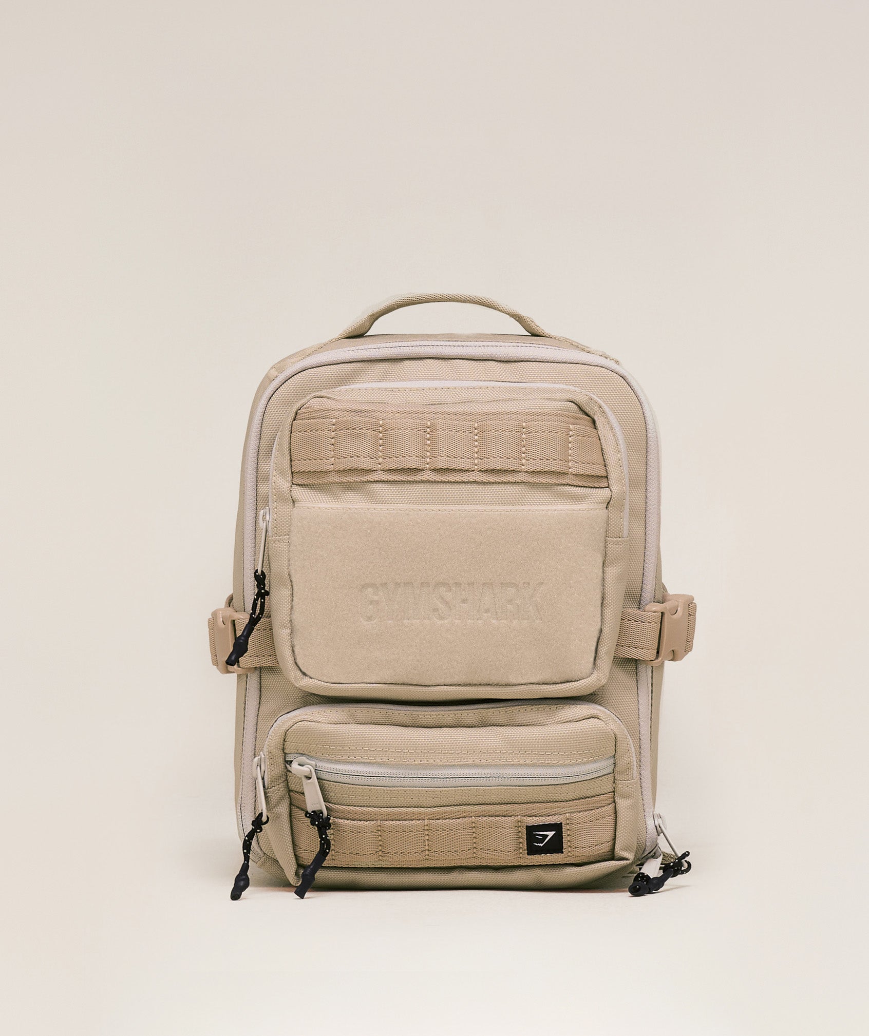 Mini Tactical Backpack Vanilla Beige/Pebble Grey