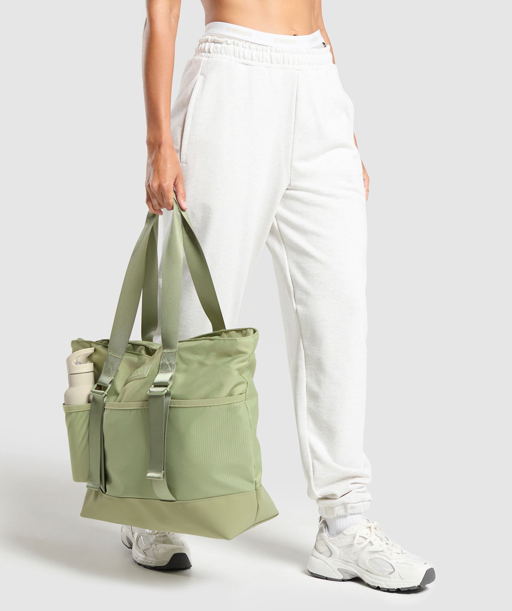 Everyday Tote Natural Sage Green