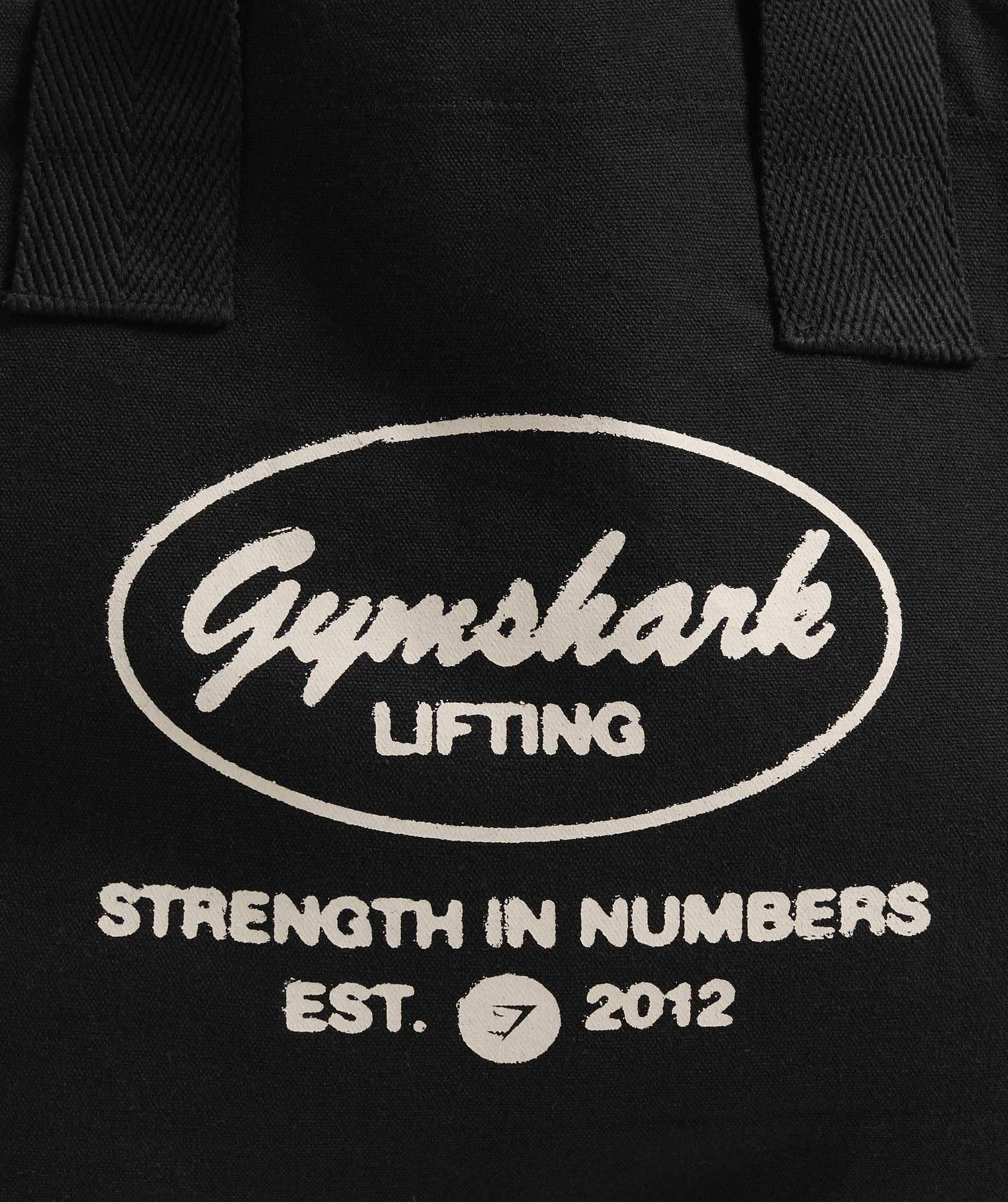 Old School Lifting Tote Black