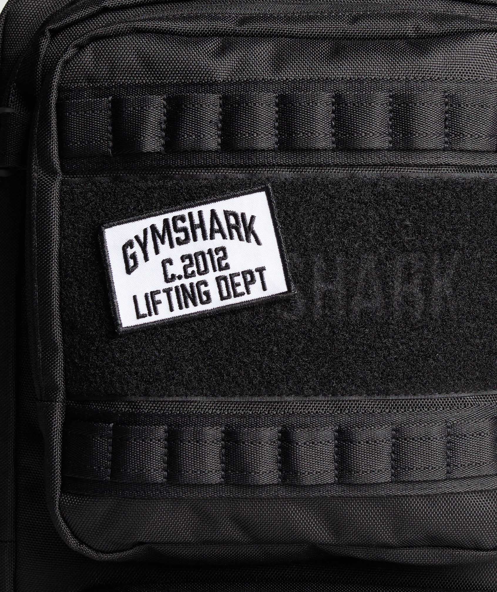 Lifting Dept Velcro Patch White