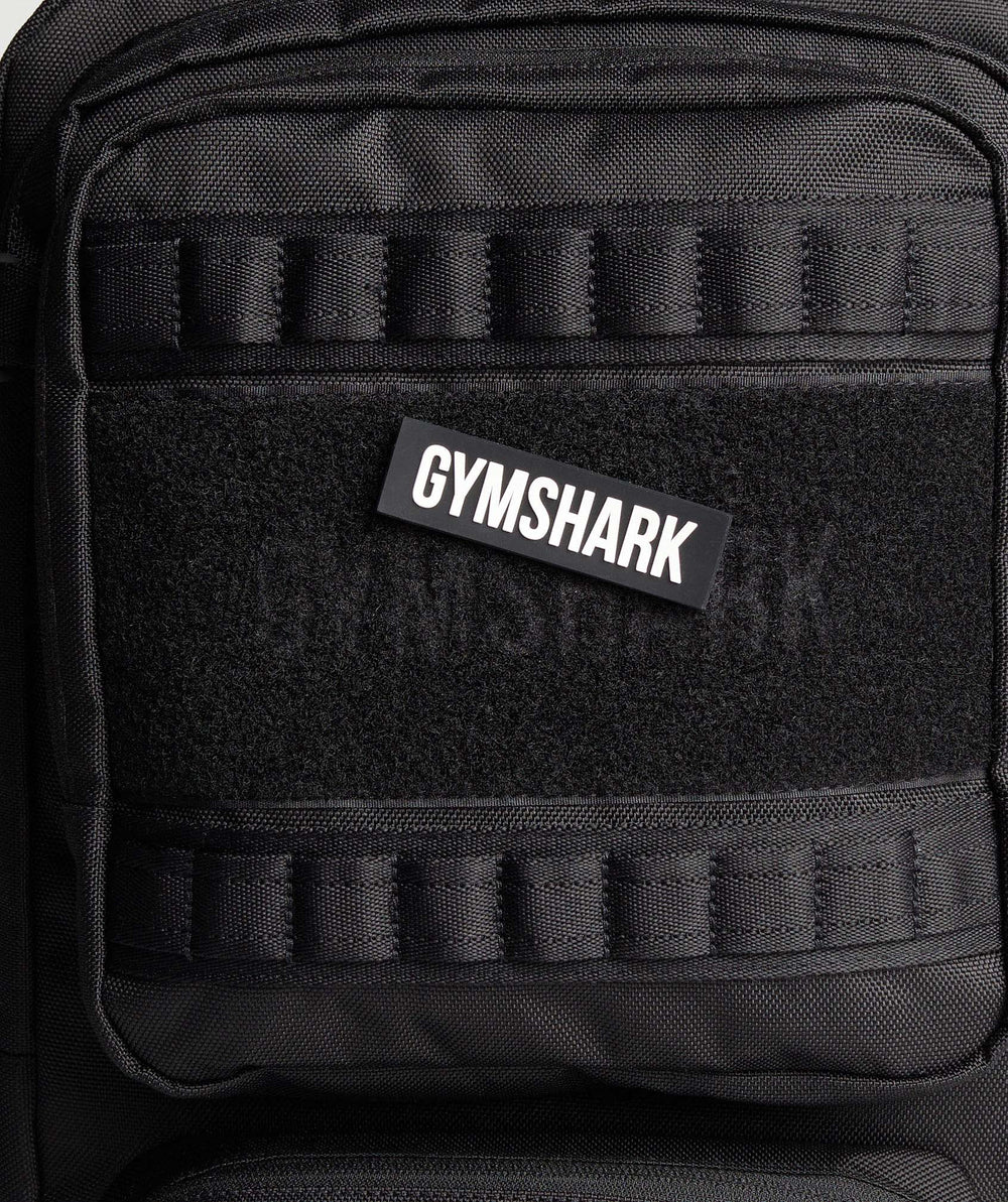Wordmark Velcro Patch Black