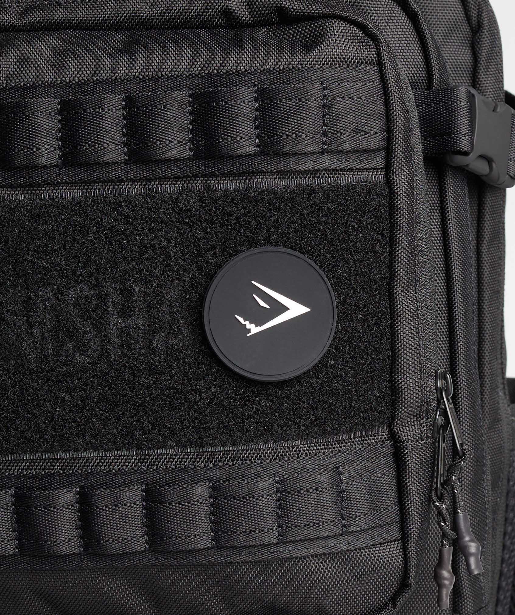 Sharkhead Velcro Patch Black