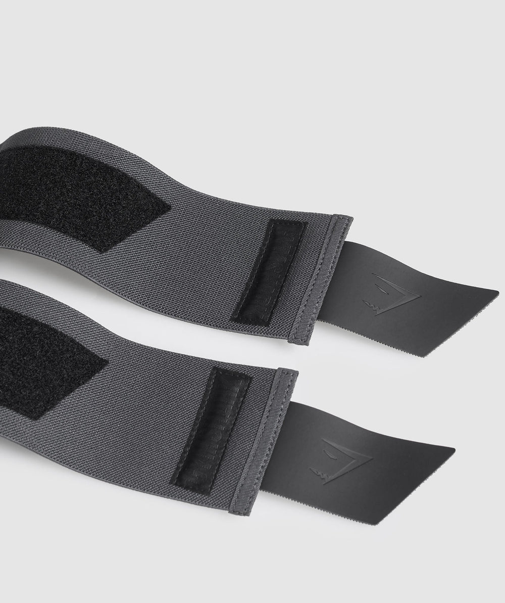 Rigid Wrist Straps Asphalt Grey