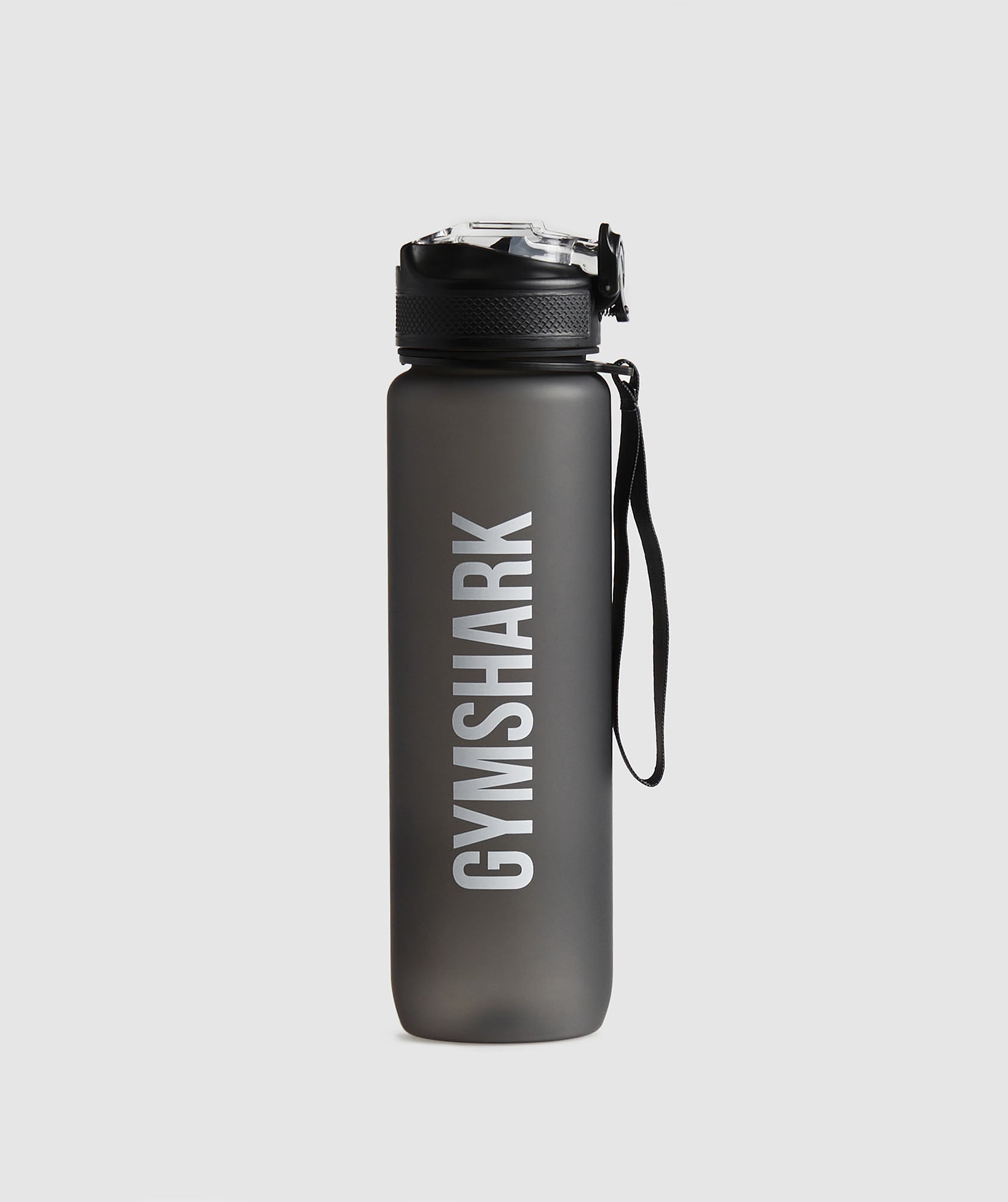 Sports Bottle With Straw Asphalt Grey