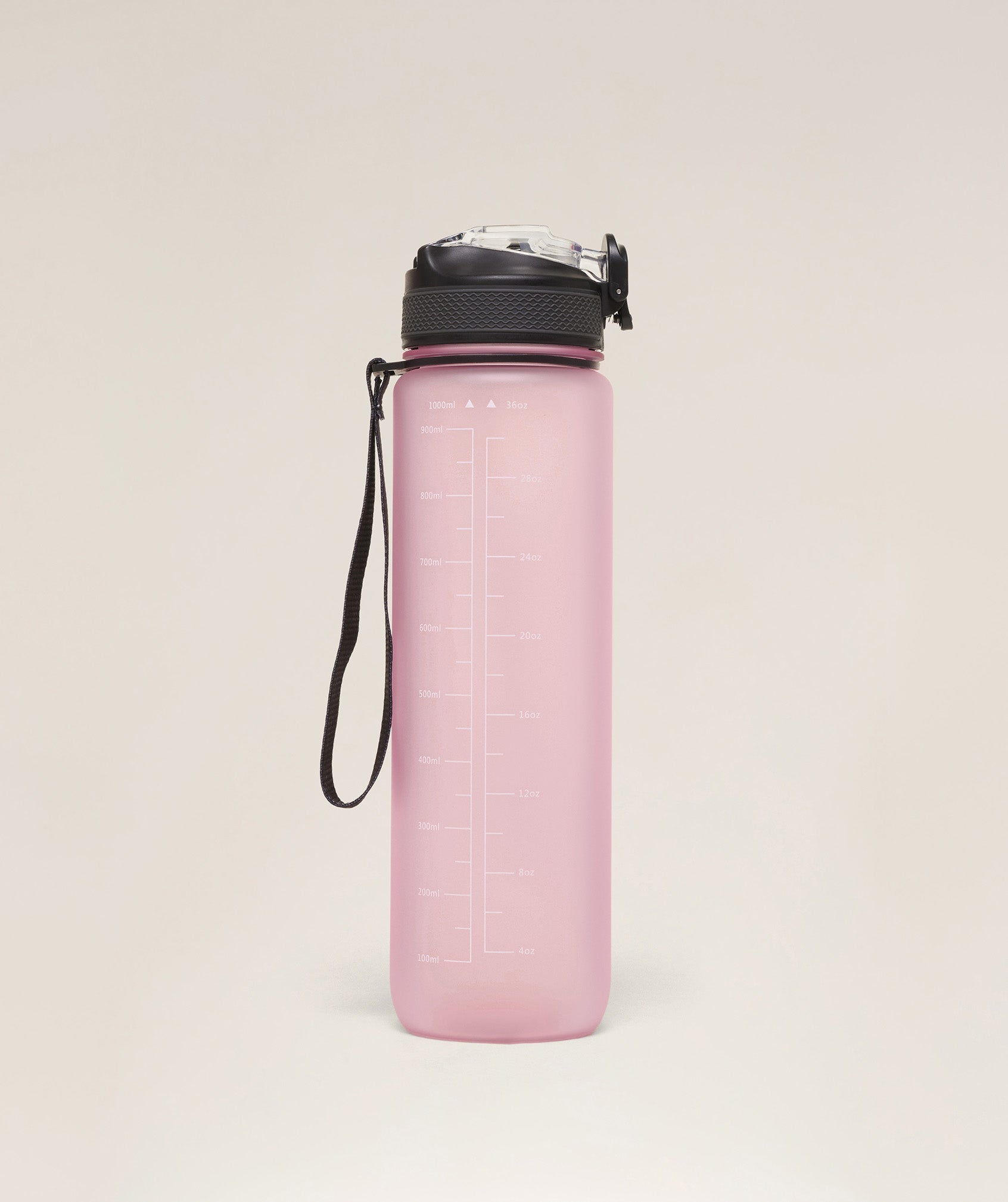 Sports Bottle With Straw Cloud Pink
