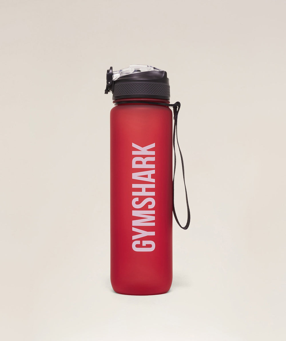 Sports Bottle With Straw Athletic Burgundy