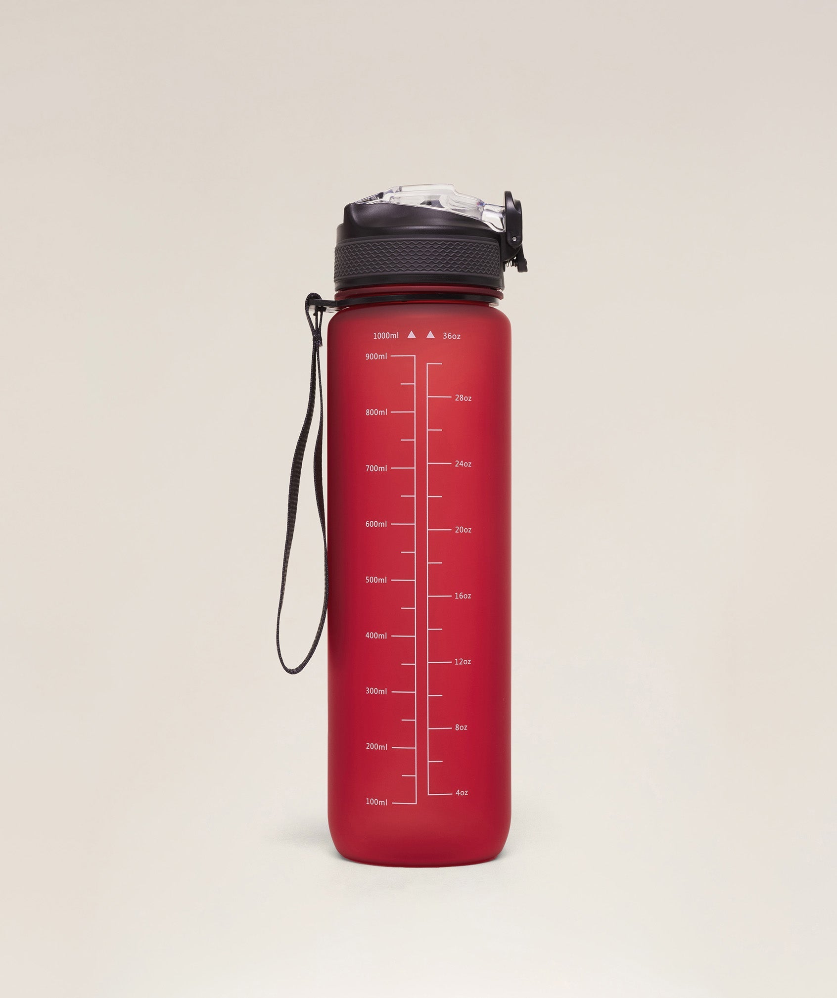 Sports Bottle With Straw Athletic Burgundy