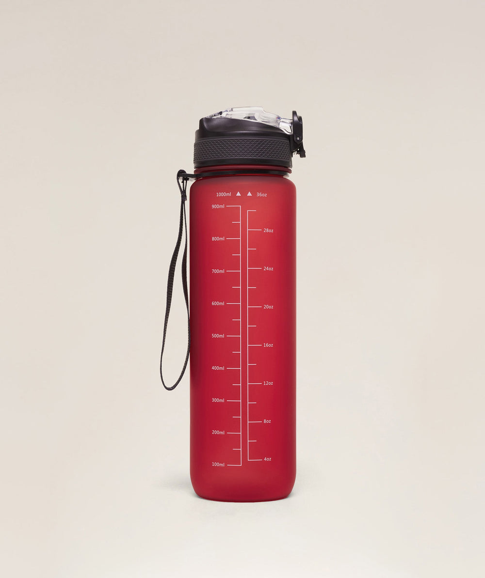 Sports Bottle With Straw Athletic Burgundy