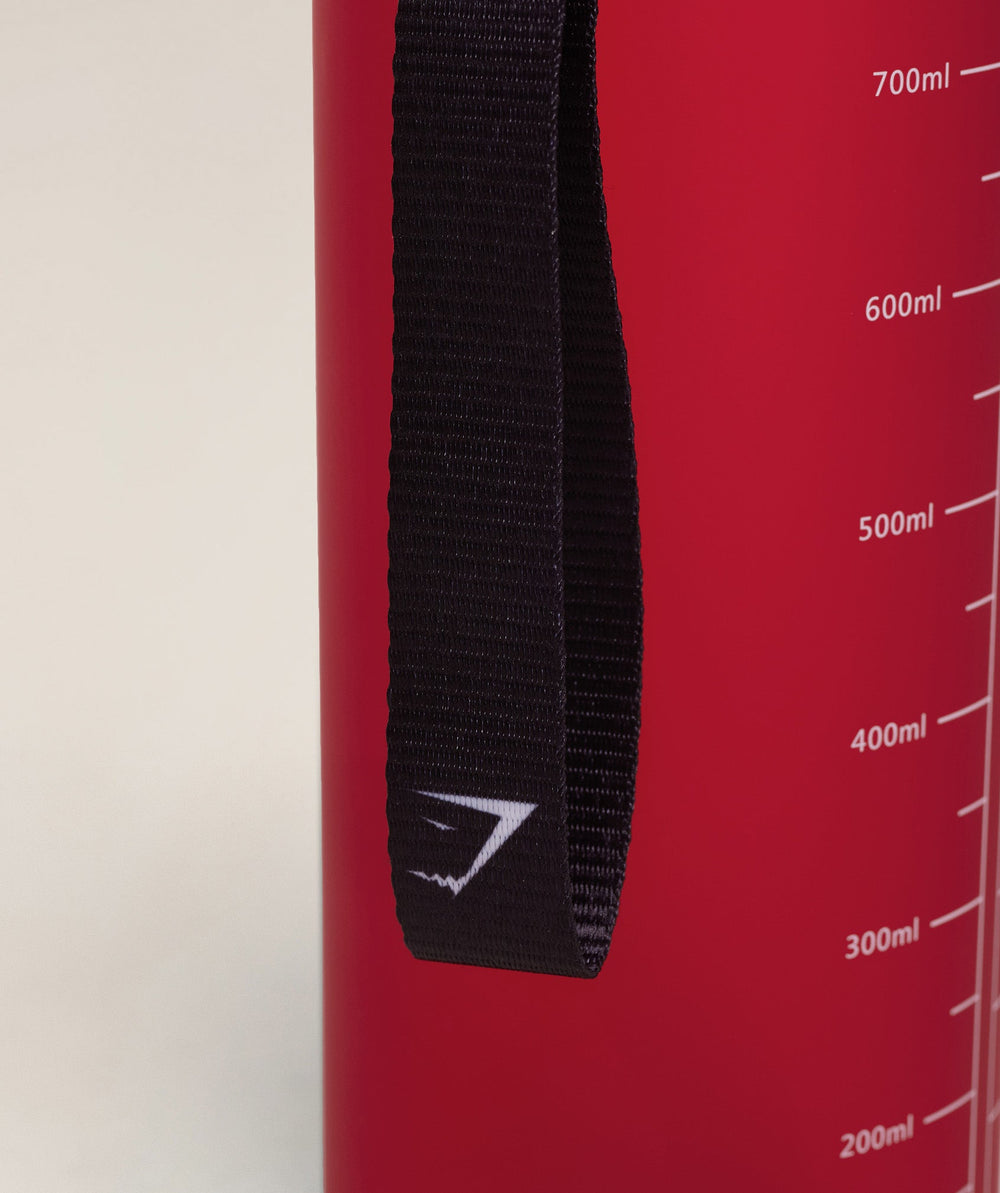 Sports Bottle With Straw Athletic Burgundy