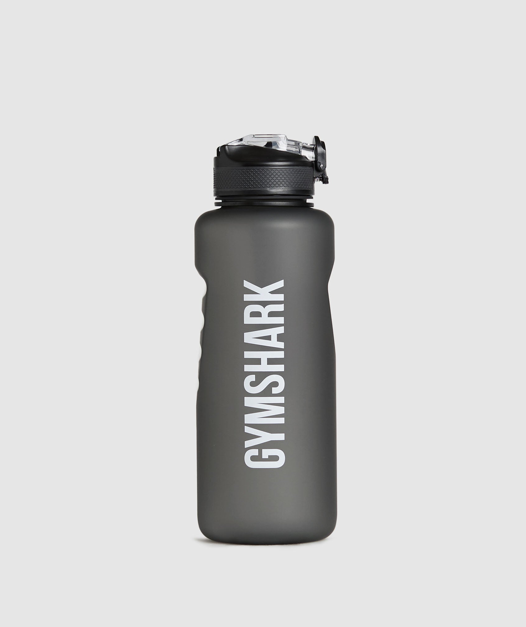 Jug Bottle With Straw Asphalt Grey