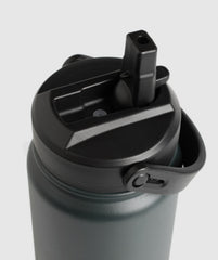 Metal Insulated Straw Bottle 700ml Slate Teal
