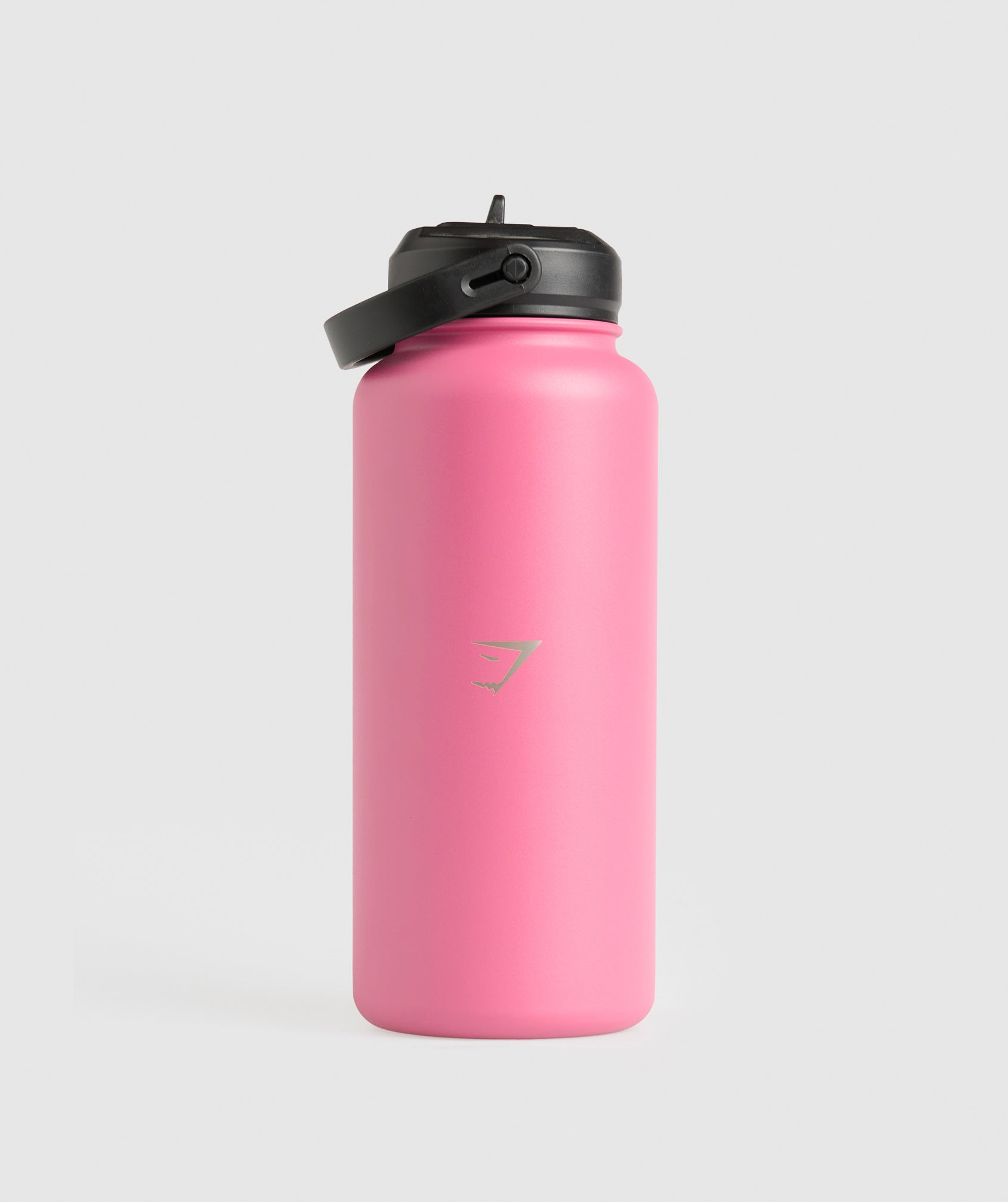 Metal Insulated Straw Bottle 1L Sunset Pink