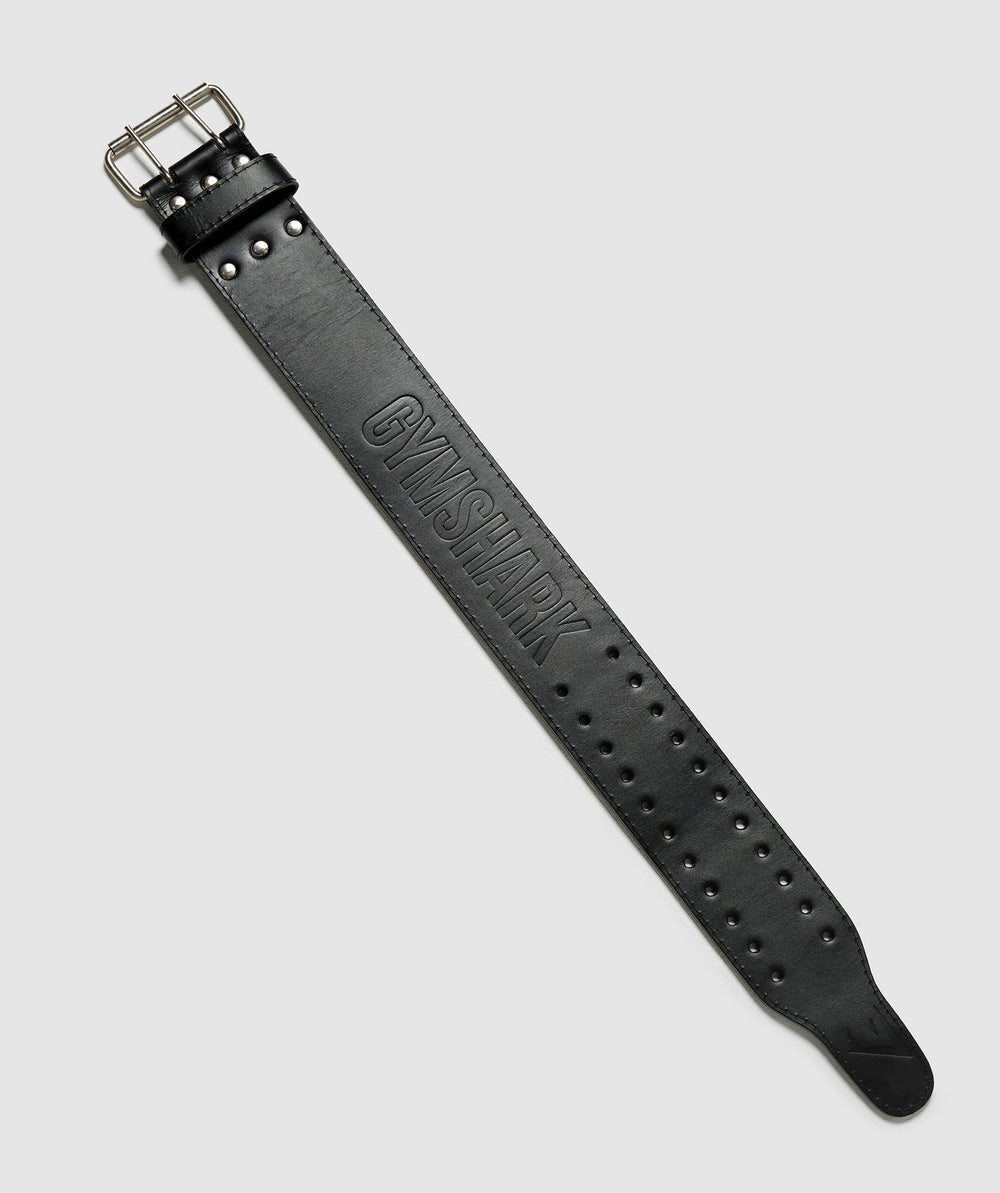 Double Prong Lifting Belt Black
