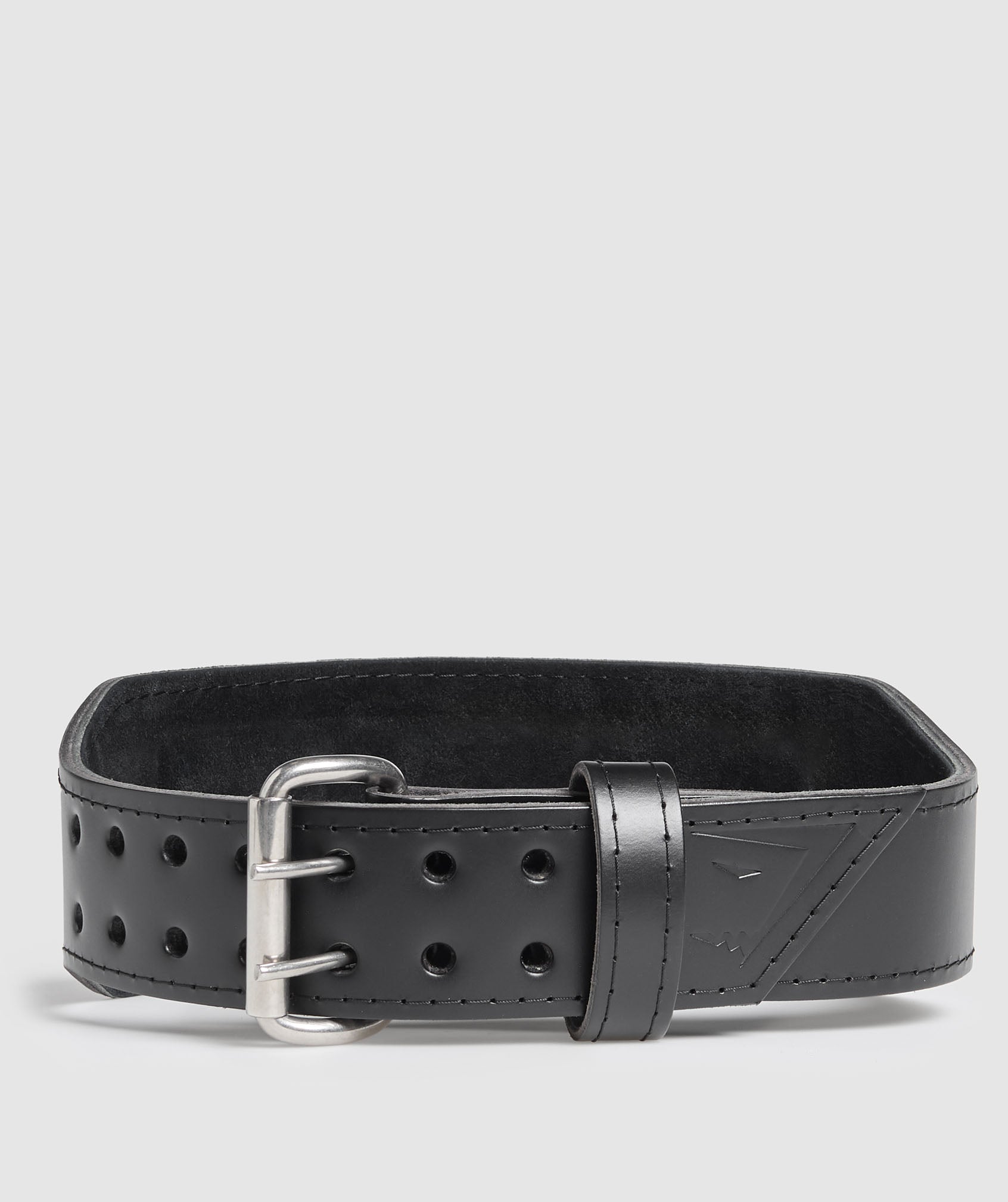 Tapered Double Prong Lifting Belt Black