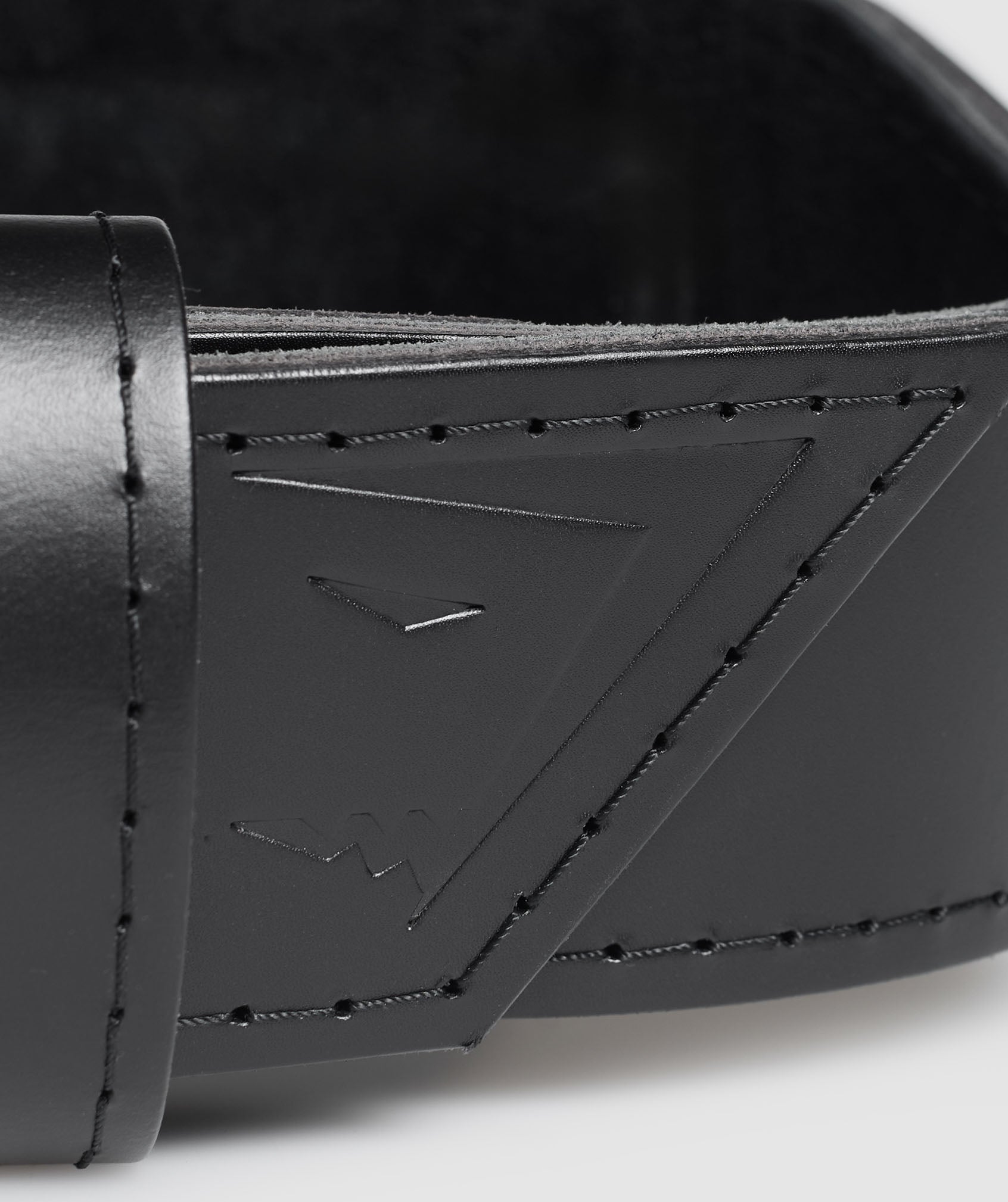 Tapered Double Prong Lifting Belt Black