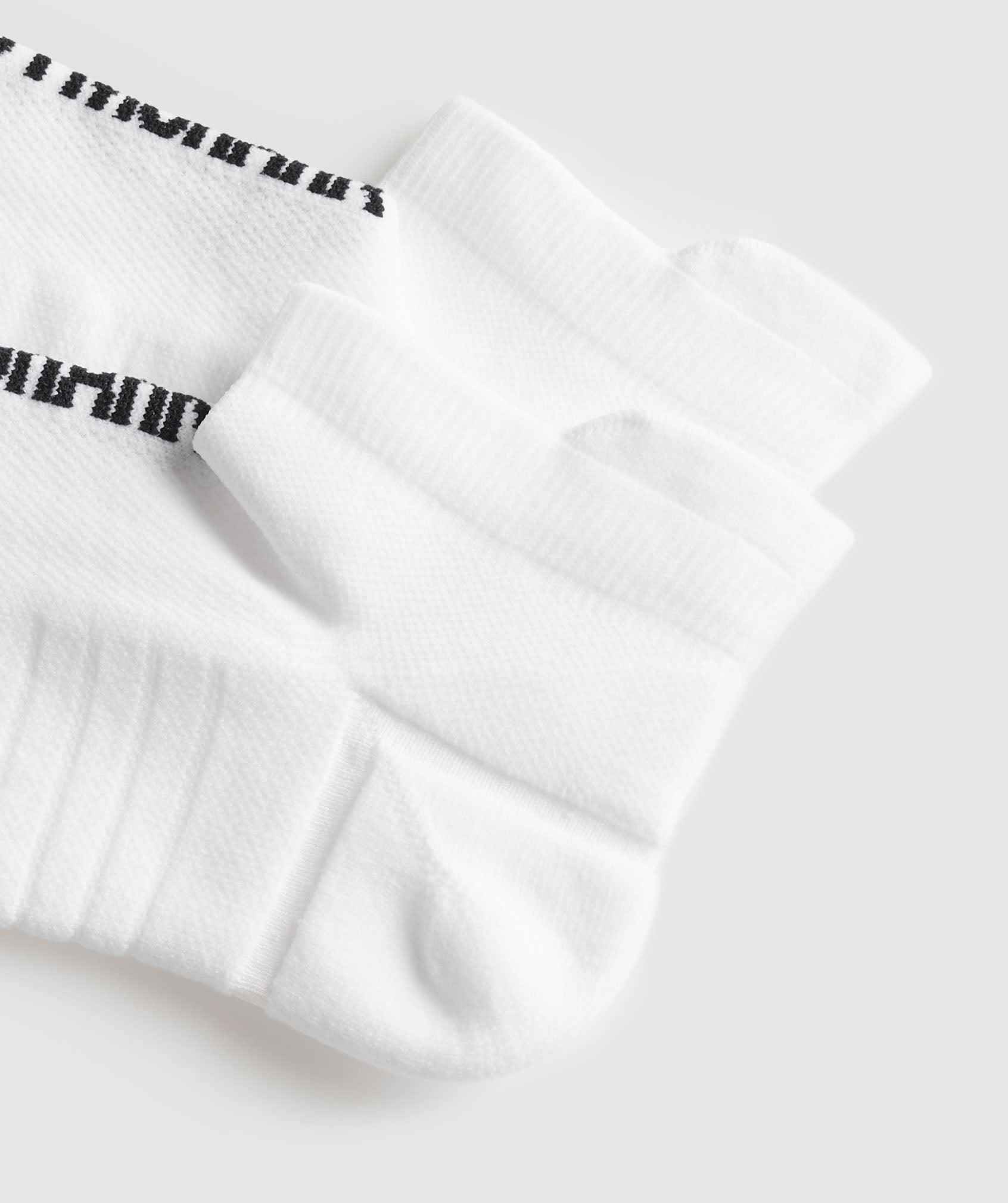 Tab Running Socks White