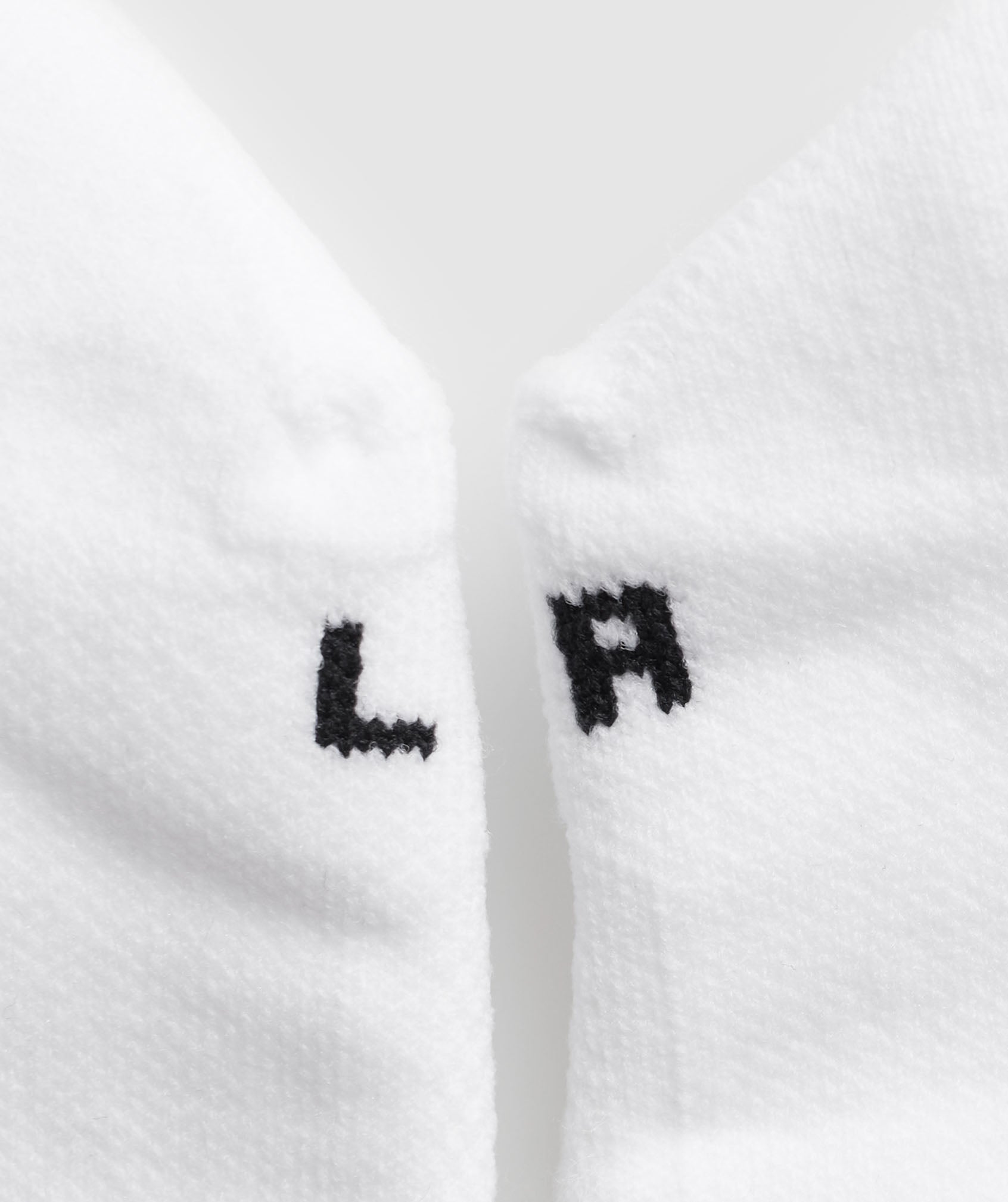 Tab Running Socks White