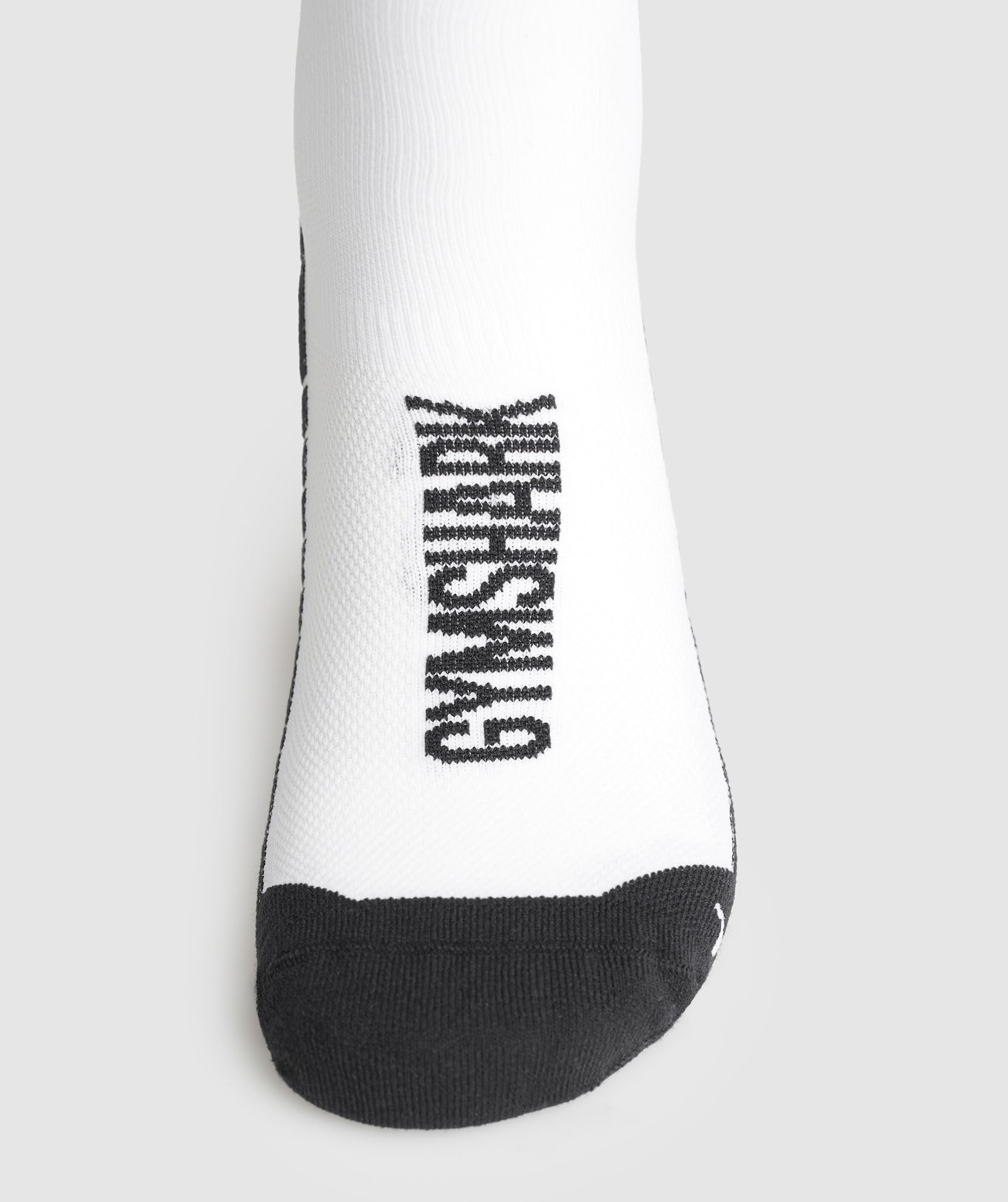 Crew Running Socks White/Black