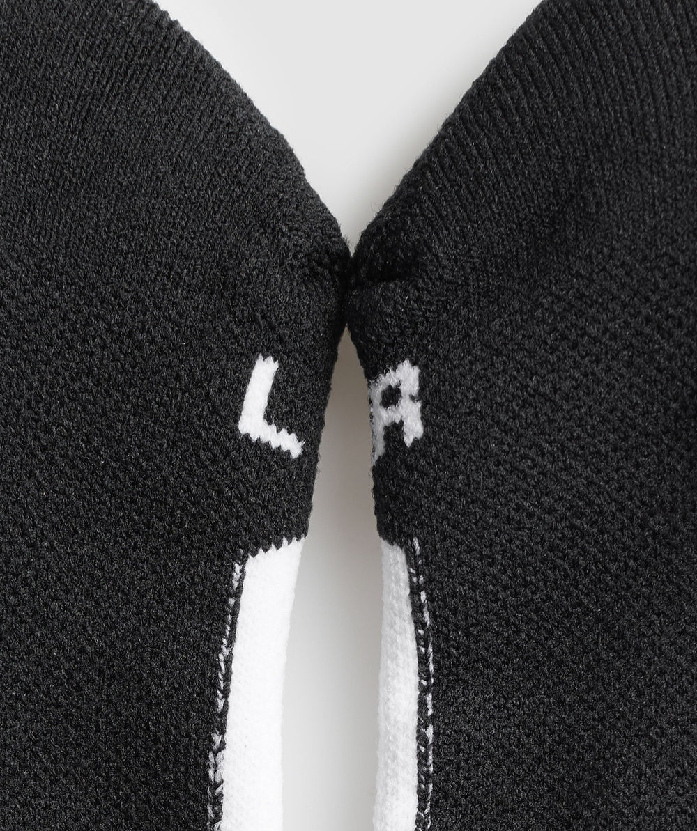 Crew Running Socks White/Black
