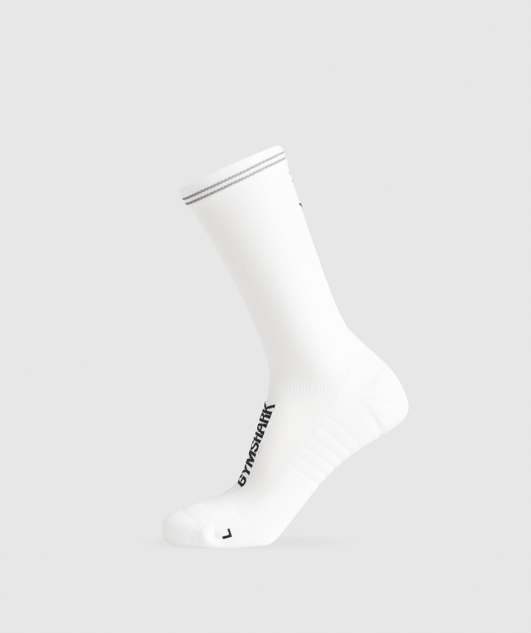 Crew Running Socks White