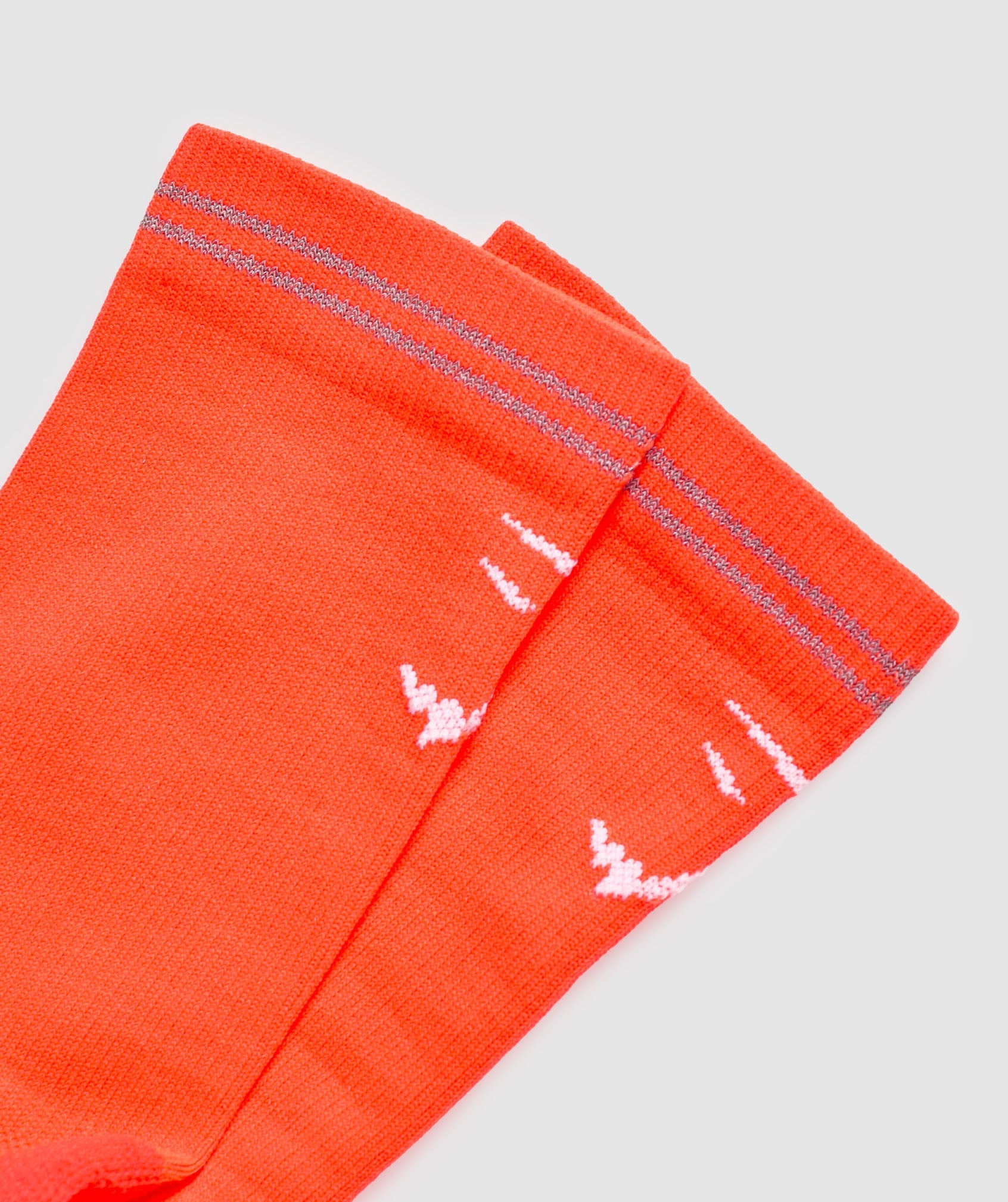 Crew Running Socks Energy Orange
