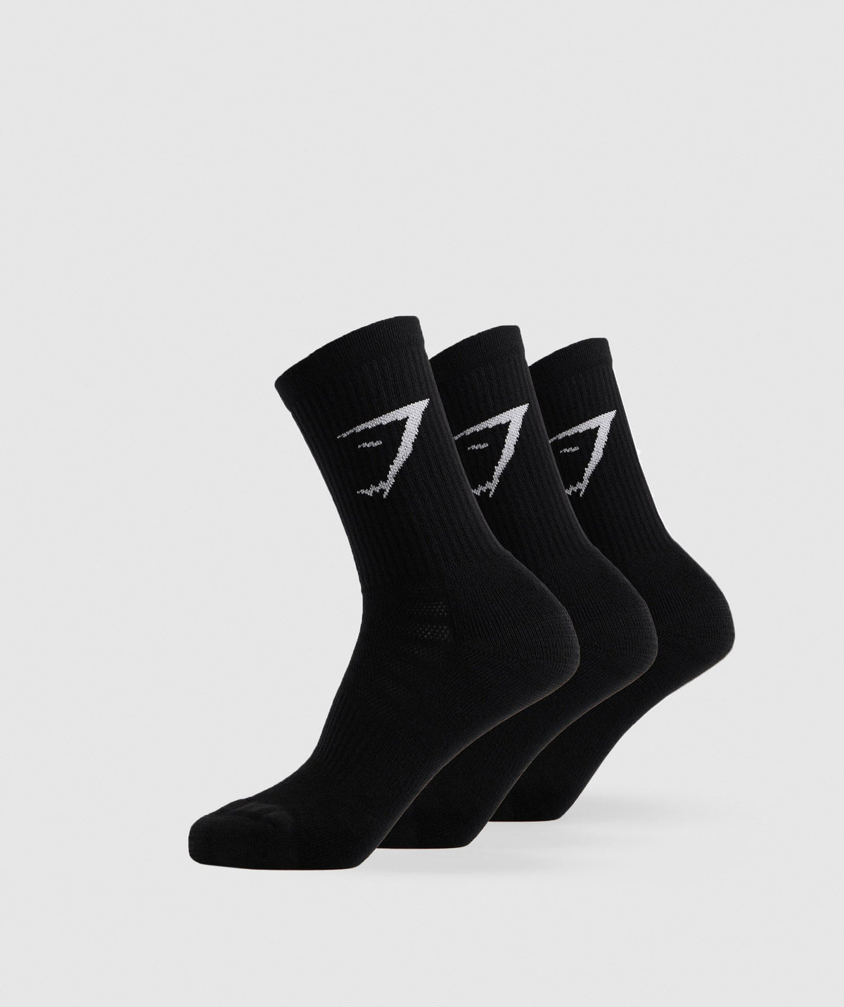 Crew Socks 3pk Black