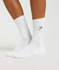 Premium Sharkhead Crew Single White