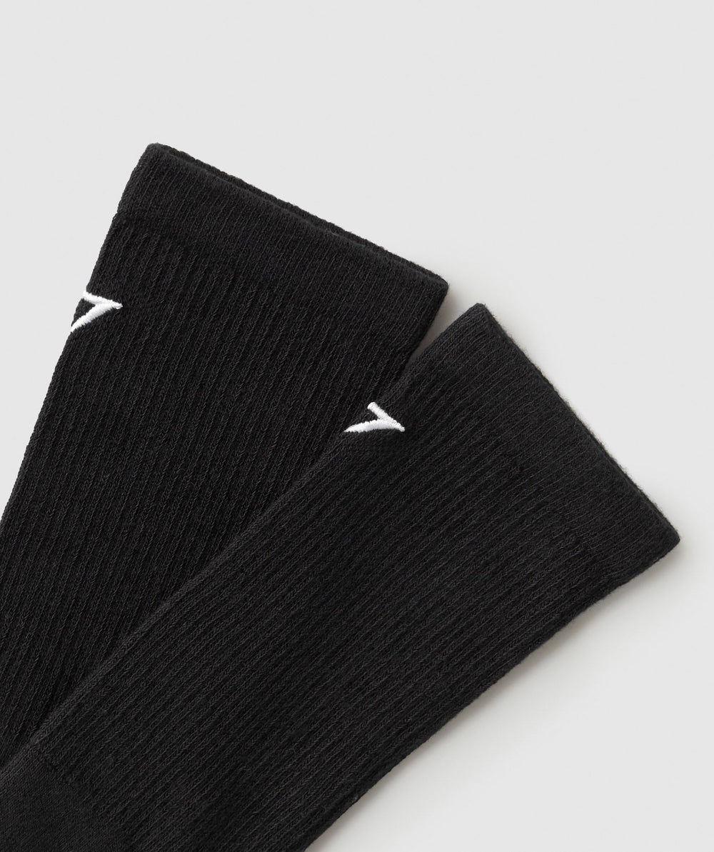 Studio Crew Socks Black