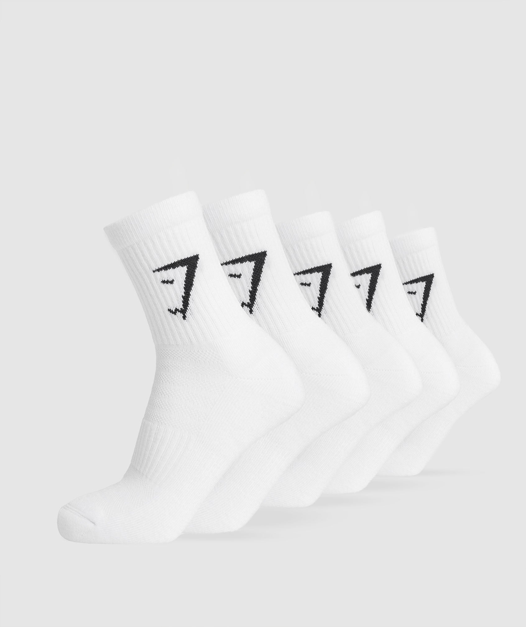Midi Socks 5pk White