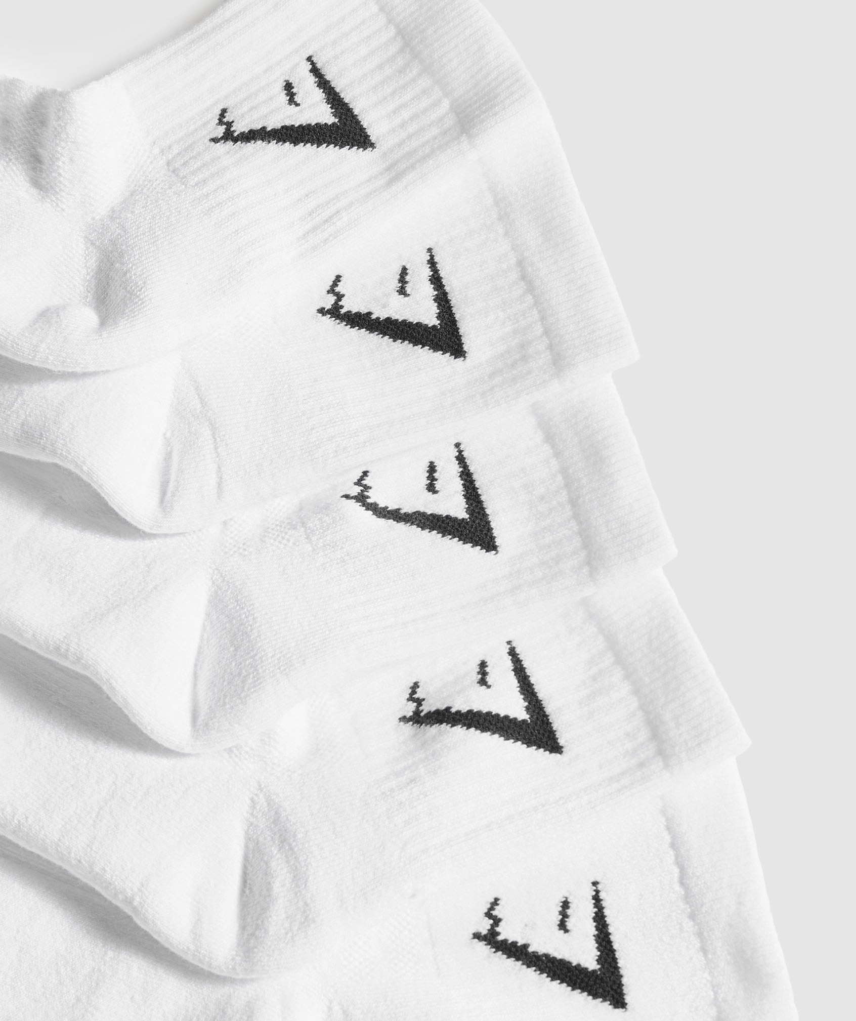 Midi Socks 5pk White