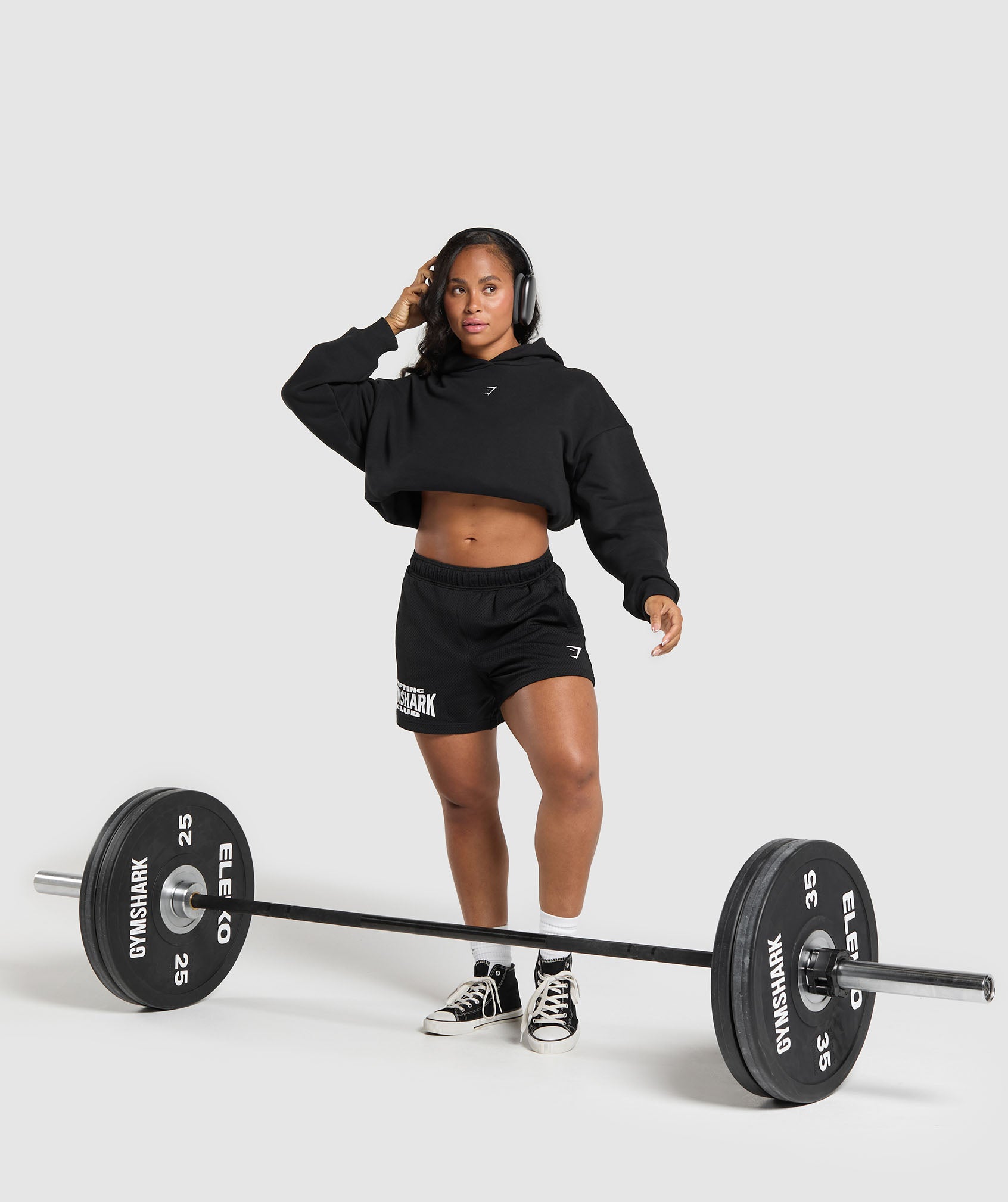 Strength Department Animal Hoodie Black