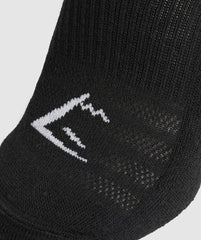 Trainer Socks 3pk Black