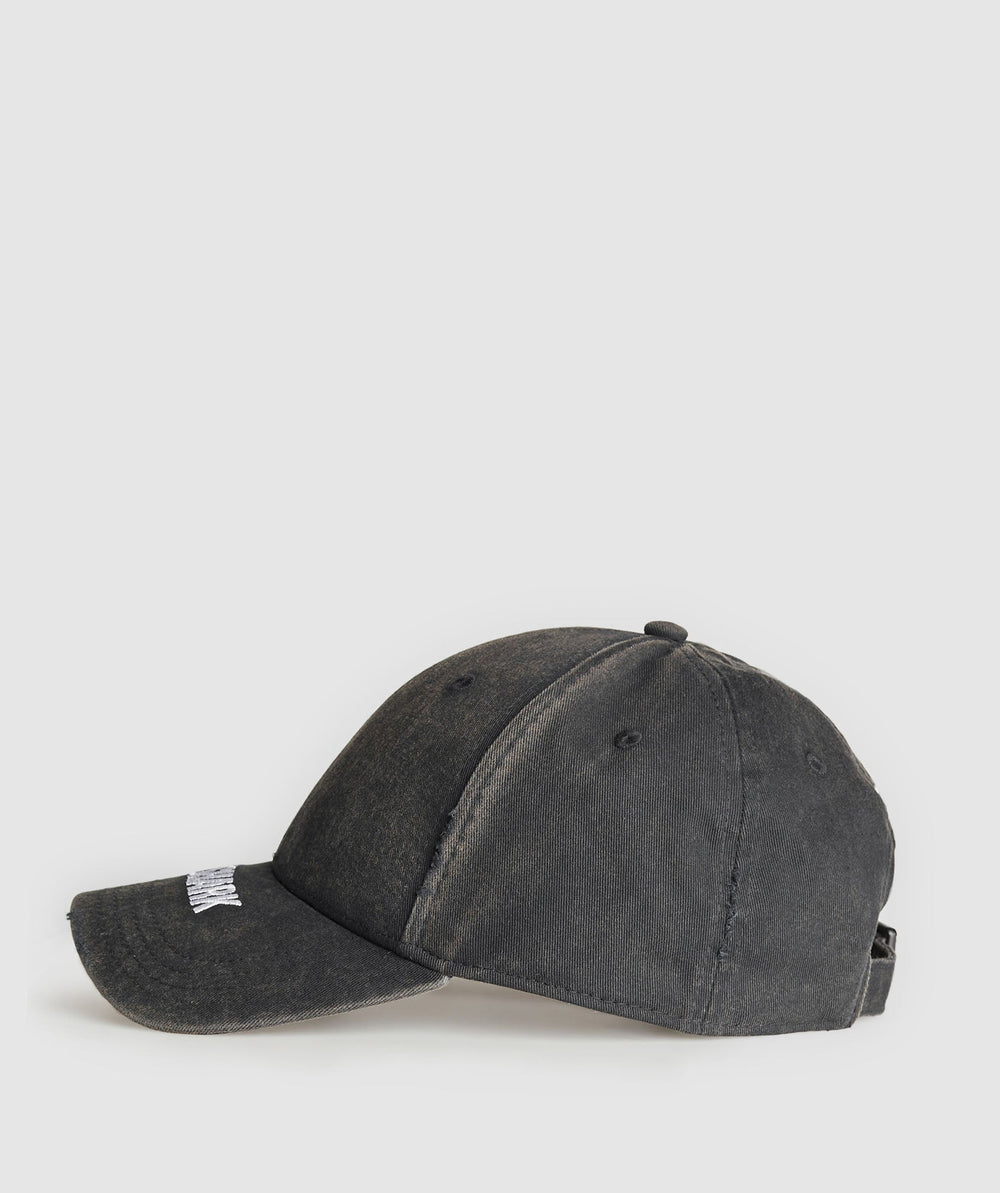 Washed Cap Black