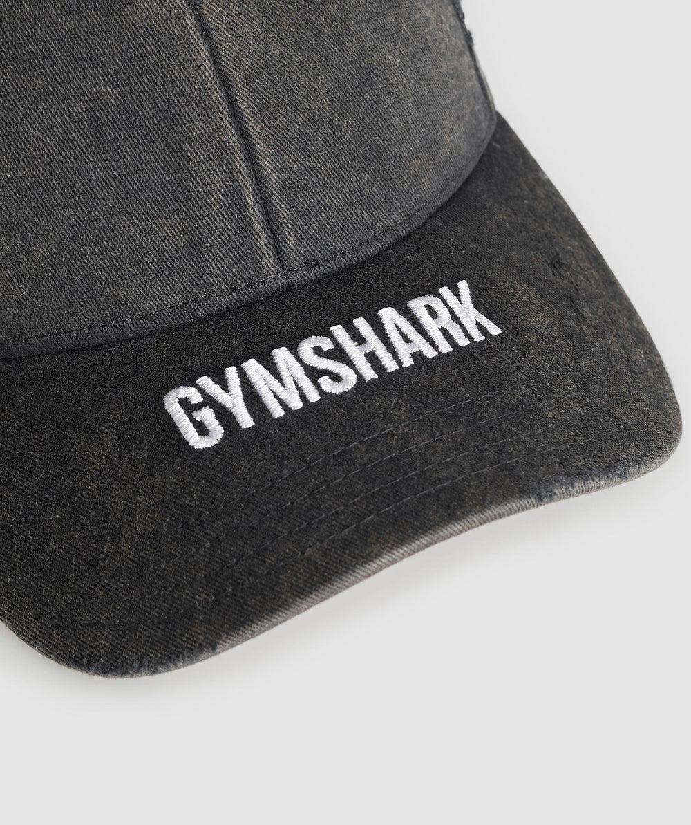 Washed Cap Black