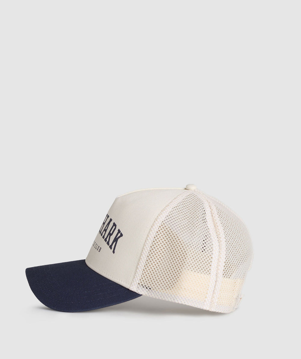 Collegiate Trucker Oat White/Heavy Blue