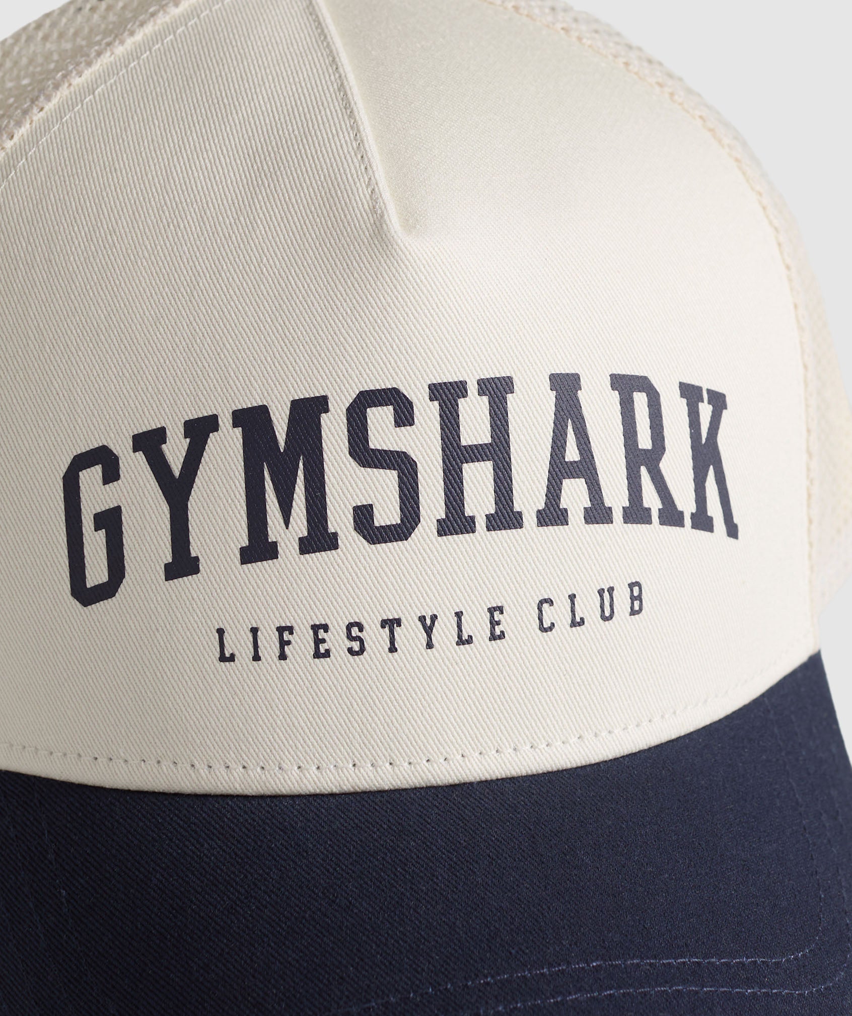 Collegiate Trucker Oat White/Heavy Blue