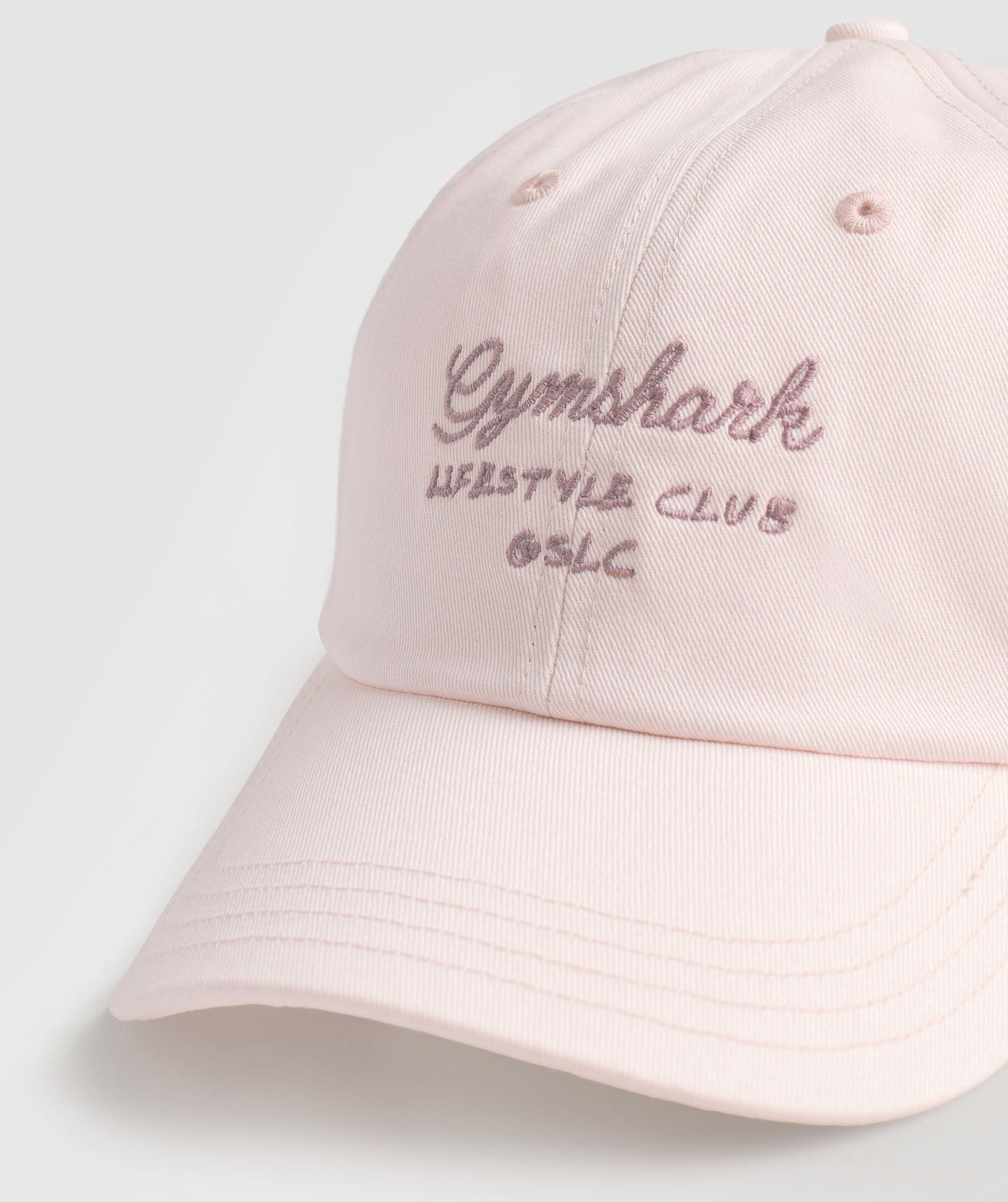 Script Cap Muted Pink
