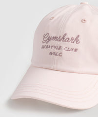 Script Cap Muted Pink