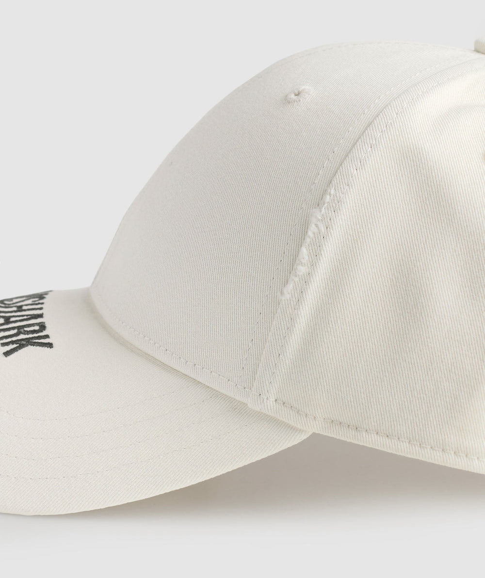 Washed Cap Oat White