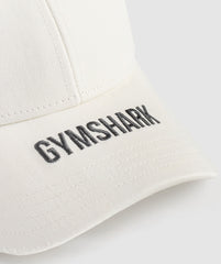 Washed Cap Oat White