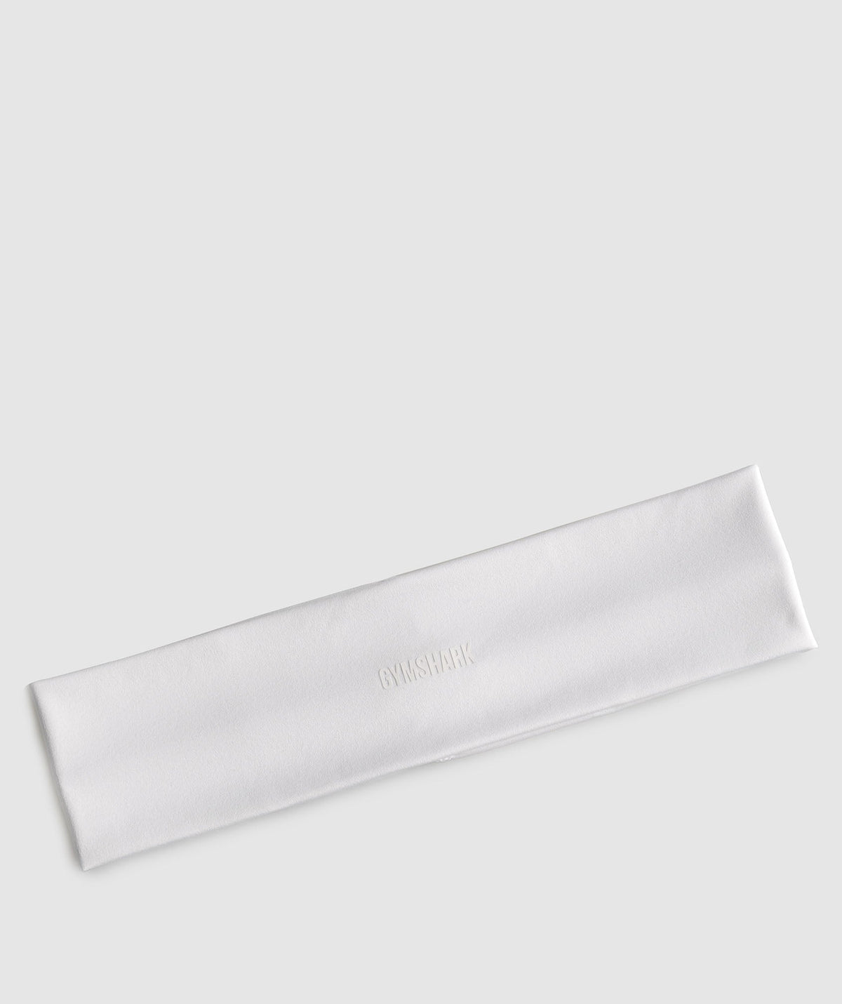 Straight Headband White